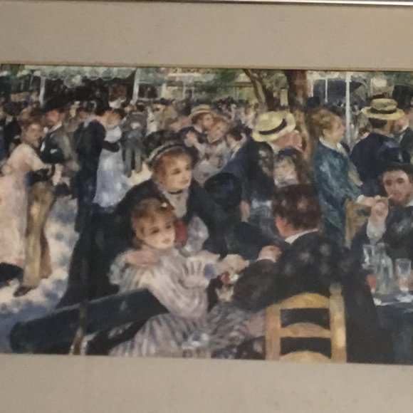 Bal du moulin de la Galette print by French artist Pierre-Auguste Renoir - Picture 3 of 4